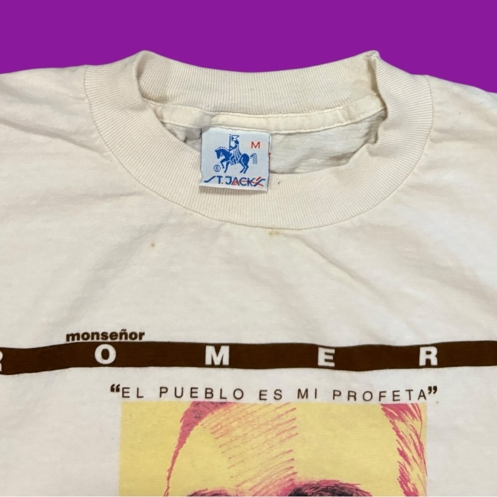 90s Monseñor Romero Tee - Picture 4 of 4